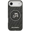 Dėklas Karl Lagerfeld case for IPHONE 17 Air compatible with MagSafe KLHMP17MHMKBKCHOK (IML Glitter K&C Heads Logo) juodas