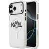 Dėklas Karl Lagerfeld case for IPHONE 17 Pro compatible with MagSafe KLHMP17LHGCHGKBT (IML Choupette Sketch Logo) transparent