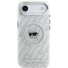 Karl Lagerfeld IML Karl Head Logo MagSafe iPhone Air dėklas – pilkas