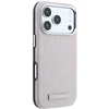 Dėklas Karl Lagerfeld Grained Mono Resin Logo MagSafe Case for iPhone 17 Pro / 18 Pro - Rožinė
