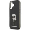 Karl Lagerfeld IML Aquarelle Karl & Logo MagSafe Dėklas skirtas Apple iPhone 17 juodos spalvos