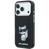 Dėklas Karl Lagerfeld IML Choupette Body Sketch Print MagSafe Case for iPhone 17 Pro Max / 18 Pro Max - Juodas
