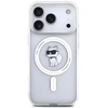 Karl Lagerfeld IML Choupette MagSafe - dėklas skirtas Apple iPhone 17 Pro transparent