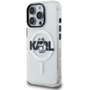 „Karl Lagerfeld IML Choupette Sketch Logo MagSafe“ dėklas, skirtas „iPhone 16 Pro Max“ – skaidrus