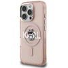 Dėklas Karl Lagerfeld IML Choupette Sketch Logo MagSafe Case for iPhone 16 Pro Max - Rožinė