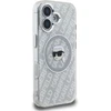 „Karl Lagerfeld IML Karl Head Logo MagSafe“ dėklas, skirtas „iPhone 16“ – pilkas