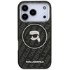 Dėklas Karl Lagerfeld IML Karl Head Logo MagSafe skirtas iPhone 17 Pro juodas