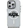 „Karl Lagerfeld IML Karl Sketch Logo MagSafe“ dėklas, skirtas „iPhone 16 Pro“ – skaidrus