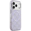Karl Lagerfeld IML KL Monogram MagSafe dėklas skirtas Apple iPhone 17 Pro Max Violetinė