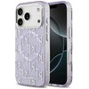 Karl Lagerfeld IML KL Monogram MagSafe dėklas skirtas Apple iPhone 17 Pro Max Violetinė