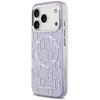 Karl Lagerfeld IML KL Monogram MagSafe dėklas skirtas Apple iPhone 17 Pro Max Violetinė