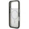 Karl Lagerfeld IML Leopard Pattern MagSafe Dėklas skirtas Apple iPhone 17 Pro rudos spalvos
