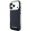 Dėklas Karl Lagerfeld IML Rhinestones Allover and Electroplated Logo skirtas iPhone 18 Pro / 17 Pro juodas