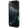 „Karl Lagerfeld Karl & Choupette Head Pins Saffiano MagSafe“ dėklas, skirtas „iPhone 17 Pro“ – Juodas
