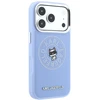Dėklas Karl Lagerfeld Point & Choupette Sketch MagSafe Case for iPhone 18 Pro Max / 17 Pro Max - Mėlyna