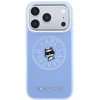 Karl Lagerfeld Point & Choupette Sketch MagSafe dėklas iPhone 18 Pro / 17 Pro - Mėlyna