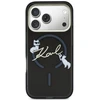 Dėklas Karl Lagerfeld Script Logo MagSafe Case for iPhone 18 Pro Max / 17 Pro Max - Juodas