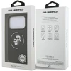 Karl Lagerfeld silikoninis Karl&Choupette žiedinis MagSafe dėklas, skirtas iPhone 18 Pro Max / iPhone 17 Pro Max B