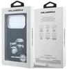 Dėklas Karl Lagerfeld case for IPHONE 18 Pro /17 Pro compatible with MagSafe (Bodies Sketch) juodas