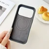 Marka Niezdefiniowana - Dėklas iPhone 18 Pro Max / 17 Pro Max su magnetiniu užsegimu, skysto silikono, apsaugantis nuo kritimo, telefono galinis dangtelis – Baltas