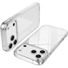 Marka Niezdefiniowana - iPhone 18 Pro Max / 17 Pro Max apsauginis TPU dėklas su apsauga nuo pirštų atspaudų - permatomas