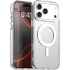 Marka Niezdefiniowana - iPhone 18 Pro Max / 17 Pro Max PC PET TPU hibridinis magnetinis dėklas – baltas