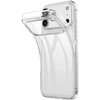 Marka Niezdefiniowana - iPhone 18 Pro Max / 17 Pro Max apsauginis TPU dėklas su apsauga nuo pirštų atspaudų - permatomas