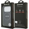 Mercedes Dėklas AMG Double Layer skaidrus Smocked MagSafe skirtas Apple iPhone 17 Pro juodos spalvos