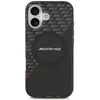 Mercedes AMG Double Layer Transparent Rhombs MagSafe dėklas, skirtas iPhone 17, juodos spalvos-red