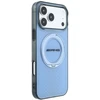Dėklas Mercedes AMG IML Double Layer Urban Line with Ring Stand MagSafe case for iPhone 18 Pro Max / 17 Pro Max - mėlynas