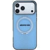 Dėklas Mercedes AMG IML Double Layer Urban Line with Ring Stand MagSafe case for iPhone 18 Pro Max / 17 Pro Max - mėlynas