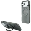 Dėklas Mercedes AMG IML Double Layer Urban Line Case with Ring Stand MagSafe for iPhone 18 Pro Max / 17 Pro Max - Gray
