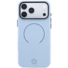 Dėklas Mercedes Leather 3D MagSafe Case for iPhone 18 Pro Max / 17 Pro Max - Mėlyna