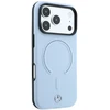 Dėklas Mercedes Leather 3D MagSafe Case for iPhone 18 Pro / 17 Pro - Mėlyna