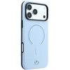 Dėklas Mercedes Leather 3D MagSafe Case for iPhone 18 Pro Max / 17 Pro Max - Mėlyna