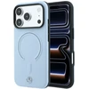 Dėklas Mercedes Leather 3D MagSafe Case for iPhone 18 Pro / 17 Pro - Mėlyna