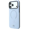 Dėklas Mercedes Leather 3D MagSafe Case for iPhone 18 Pro Max / 17 Pro Max - Mėlyna