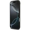 Mercedes Leather Star Pattern Stripes MagSafe dėklas skirtas iPhone Air juodos spalvos