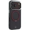 Dėklas Mercedes Ring Stand Iconic Logo MagSafe case for iPhone 18 Pro / 17 Pro - burgundy