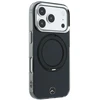 Dėklas Mercedes Ring Stand Iconic Logo MagSafe Case for iPhone 18 Pro Max / 17 Pro Max - Juodas
