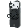 Dėklas Mercedes Ring Stand Iconic Logo MagSafe Case for iPhone 18 Pro / 17 Pro - Juodas