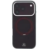 Dėklas Mercedes Ring Stand Iconic Logo MagSafe case for iPhone 18 Pro / 17 Pro - burgundy