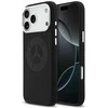 Dėklas Mercedes Silicone Vintage Logo MagSafe skirtas Apple iPhone 17 Pro Max juodas