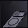 Nillkin CamShield PRO Magnetic Hard dėklas skirtas Apple iPhone 17 skaidrus juodos spalvos