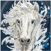 „MagSafe“ dėklas „Nimmy the Horse“, skirtas „iPhone 17 Pro Max“ – tamsiai mėlynas Mėlyna