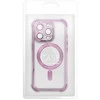 Dėklas Oem Case for iPhone 17 Antishock Electro compatible with MagSafe violetinė