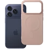 OEM dėklas, skirtas „iPhone 17 Pro / 18 Pro“ silikoniniam dėklui su „MagSafe“ (didele skylute), rožinis