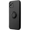 Dėklas Oem Case for iPhone 17 Pro / 18 Pro Silicone Ring juodas