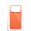 OEM dėklas, skirtas iPhone 17 Pro / 18 Pro silikoniniam Mag dėklui, suderinamas su MagSafe (didele skylute), oranžinis