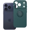 OEM dėklas iPhone 17 Pro / 18 Pro silikoniniam žiedui žalias